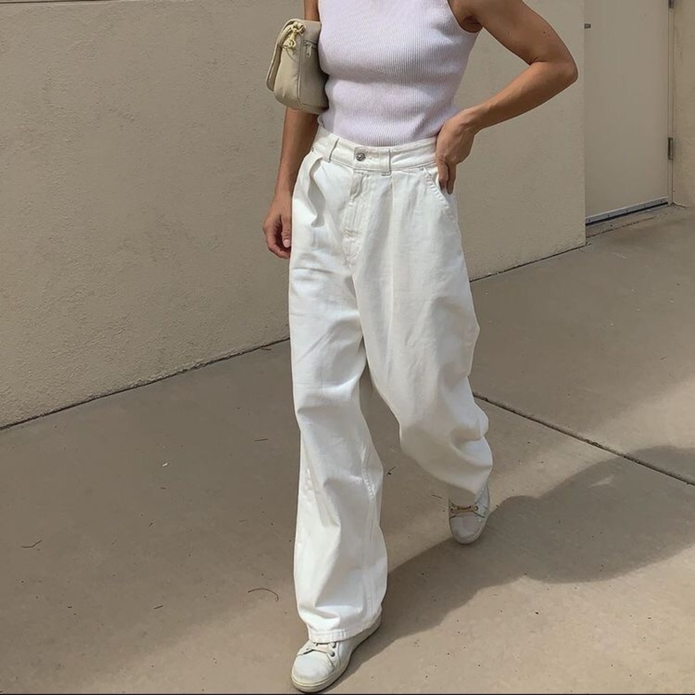 SHOP Vintage White Trousers